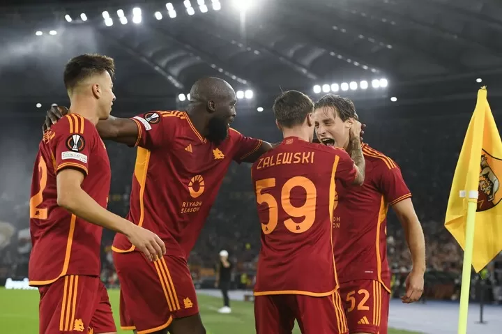 Europa League roundup: Roma ease past Slavia Prague thanks to Lukaku and  Bove