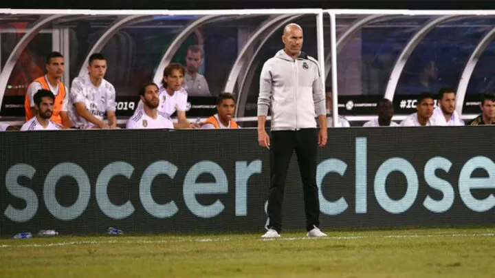 Five Mistakes For Zidane To Correct At The Audi Cup All Football