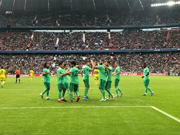 Madrid 5 3 Fenerbahce Benzema Nets Hat Trick Nacho Mariano Score All Football