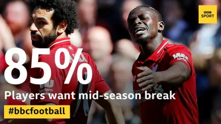 Premier League Stars Feature In Report Calling For Schedule
