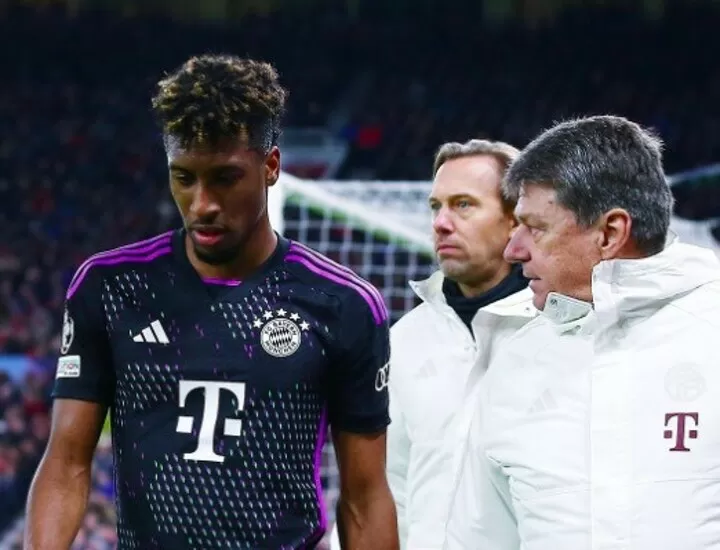 OFFICIAL: Coman, Mazraoui injured against Man Utd - will be out for a few weeks| All Football