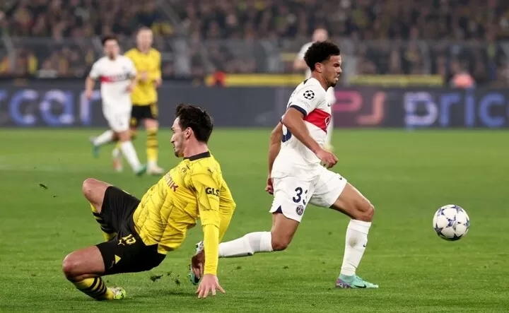Dortmund 1-1 PSG: Zaire-Emery equaliser sends PSG into last 16 as group  second