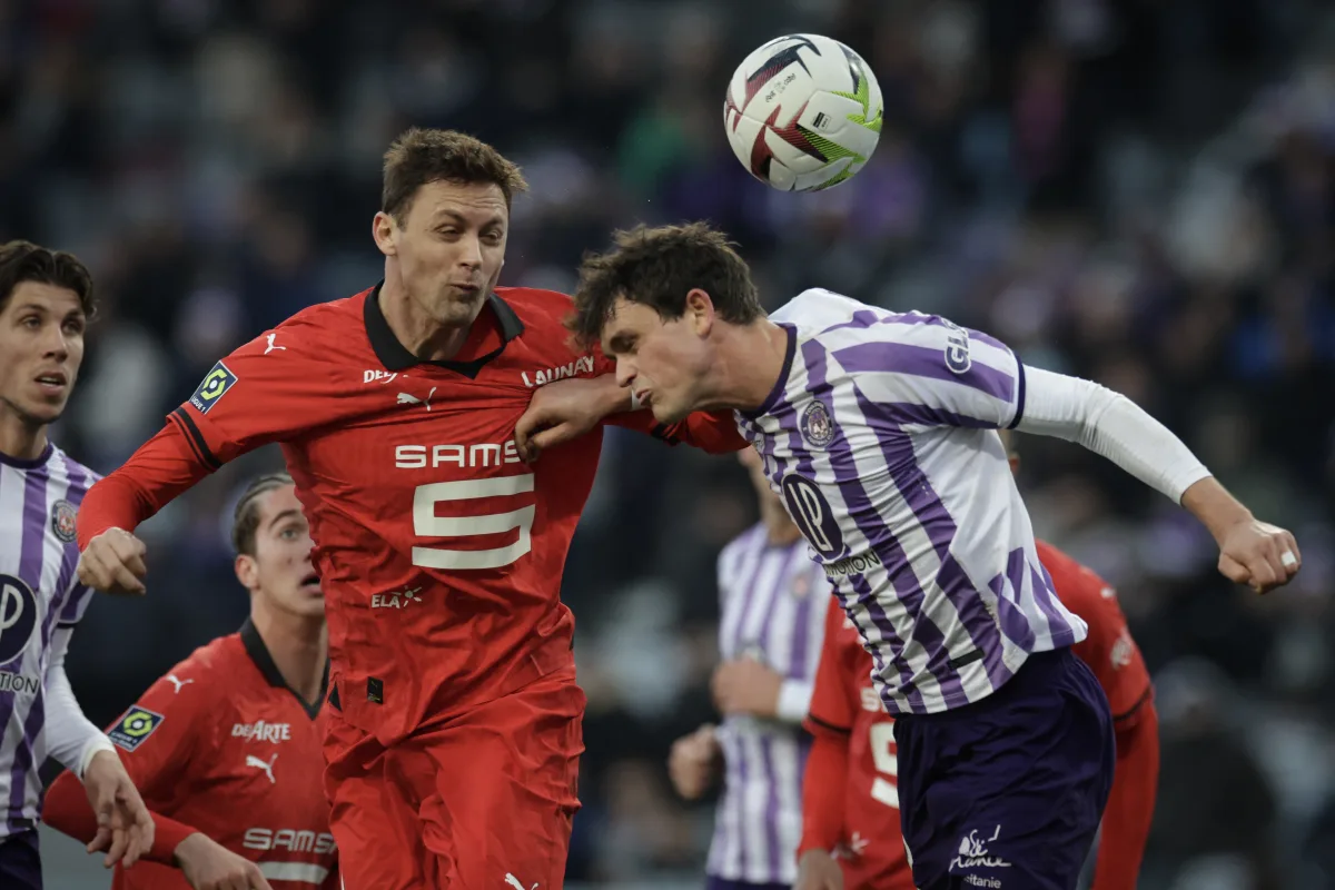 Toulouse centre-back Rasmus Nicolaisen is likely to miss the rest of the season