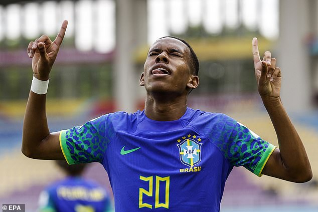 Chelsea continue talks with Palmeiras over Brazil starlet Estevao