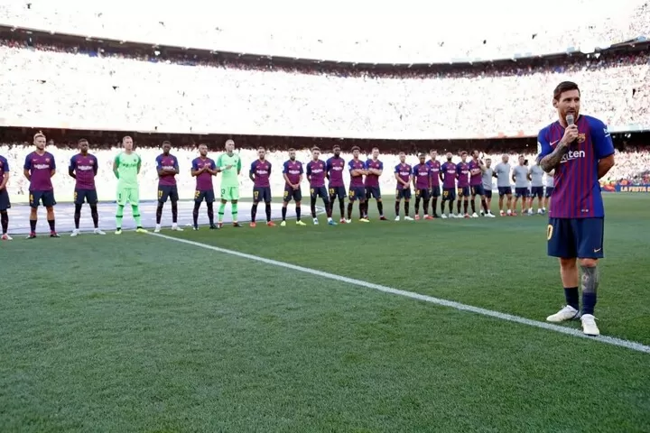 Messi Will Deliver A Speech Like The Bring Ucl Back Quote Last Season Md All Football