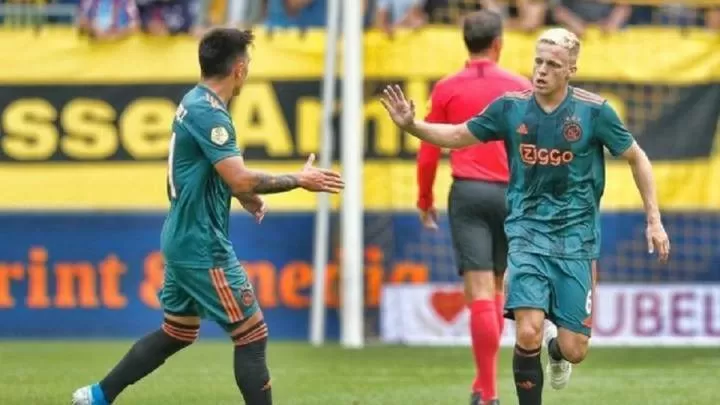 Van De Beek Madrid Are In Contact With Ajax All Football