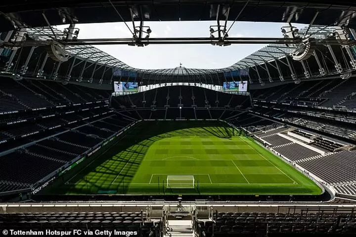 Spurs Announce Increased Capacity At New Stadium With 152 Extra Seats Installed All Football