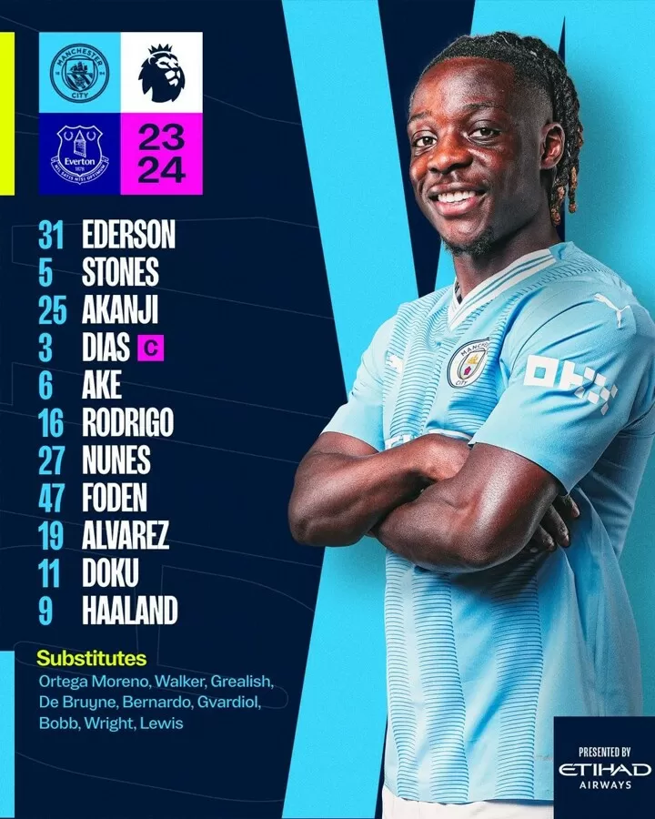Man city hotsell everton live