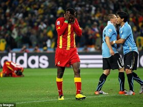 Ghanaian MP claims Gyan missed 2010 World Cup penalty on purpose due to politics