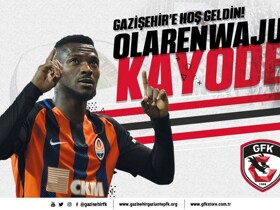 Kayode Joins Turkish Club Gazisehir Gaziantep On Loan From Shakhtar Donetsk