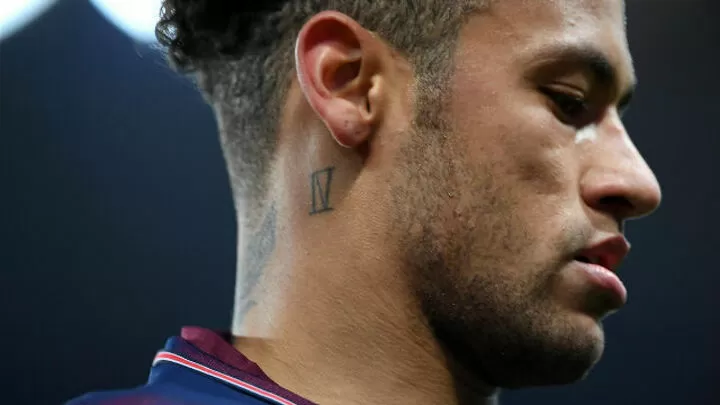 Neymar on sale ear piercing