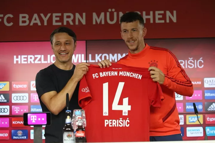 Perisic is delighted after being handed No.14 shirt at Bayern