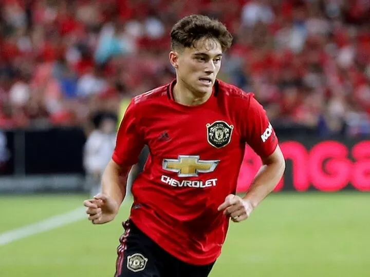 Daniel james manchester united top jersey
