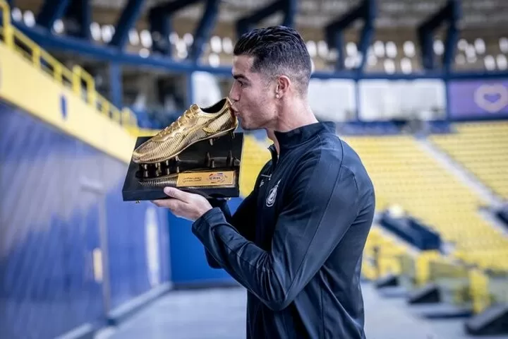 Cristiano ronaldo total golden boot hot sale