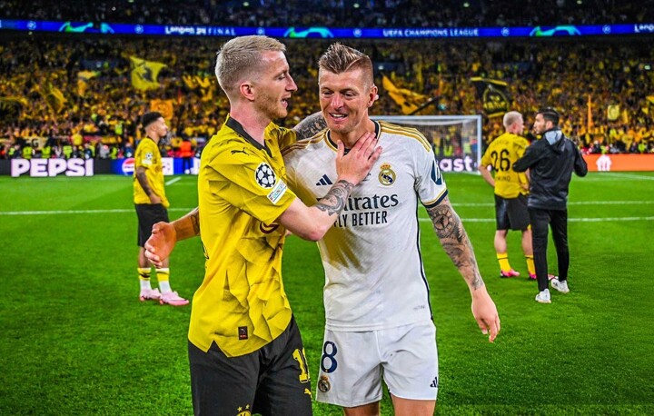 Big respect to both as it's Kroos & Reus' last game for their respective clubs | All Football
