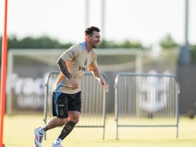 Messi training in Miami 🔥🐐