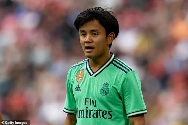 Real Madrid loan wonderkid Takefusa Kubo to La Liga rivals