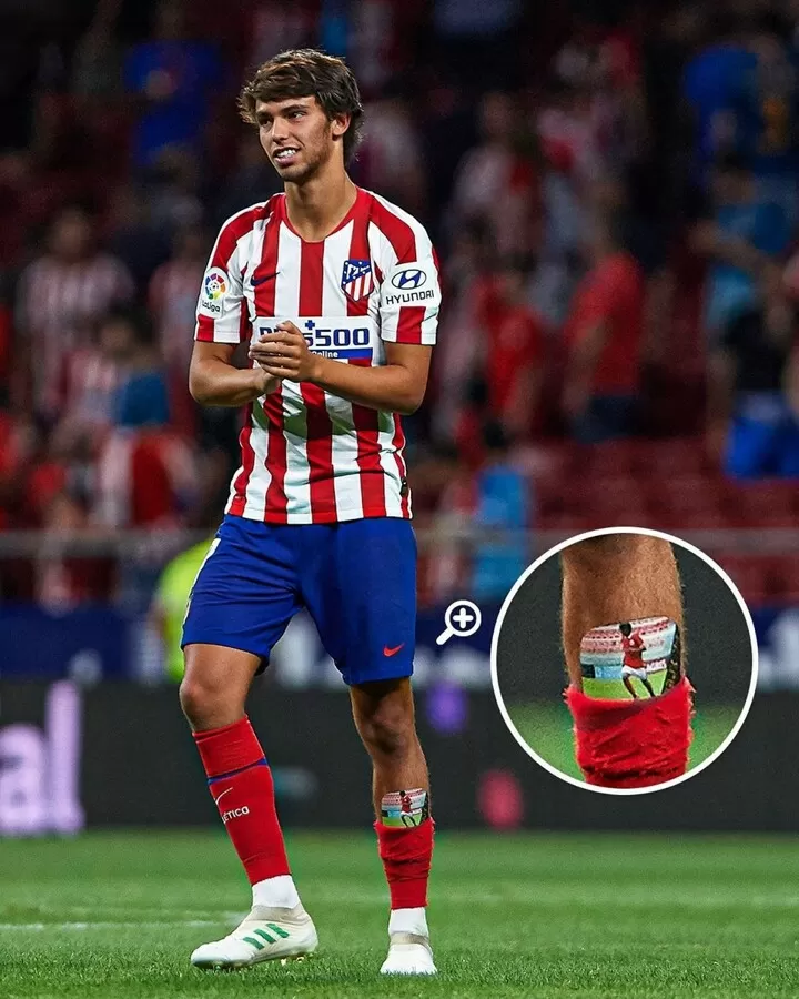 Picture On Joao Felix S Shin Pads Reveals The Potential