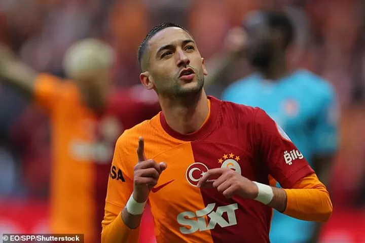 Galatasaray complete permanent signing of Chelsea winger Hakim Ziyech on a  free transfer after loan spell last season| All Football