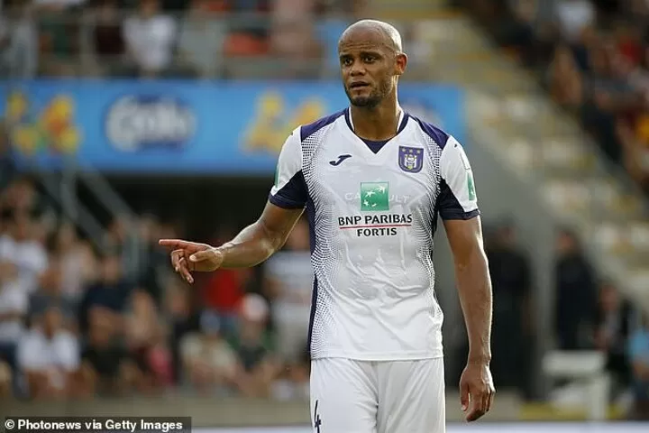 Vincent Kompany defender of Anderlecht during the Jupiler Pro