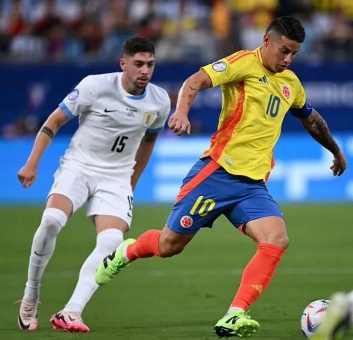 HT: Uruguay 0-1 Colombia: Lerma's goal put Colombia in lead, Munoz sees  red| All Football