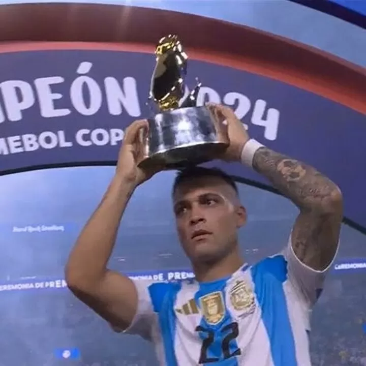 OFFICIAL Lautaro wins the Golden Boot in 2024 Copa America with 5 goals All Football