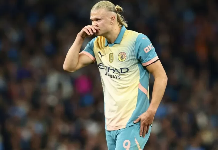 Man City debut 'Oasis kit' but unveiling backfires as fans call it