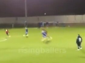 Footage resurfaces：Messi dribbling through an entire youth team in Essex in 2014