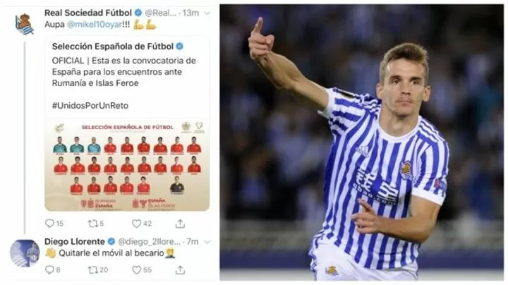 Llorente Responds To Real Sociedad After Forgot To Congrat Him For Spain Call Up All Football