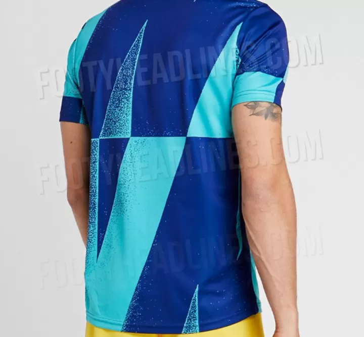 Turquoise deep royal blue Take a look at Barcelona 19 20 UCL