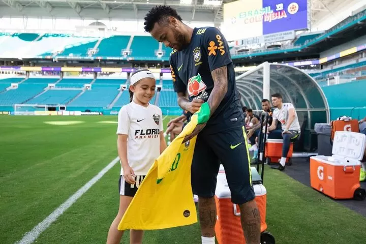 Little USA Instagram ace realizes dream of meeting Neymar in Miami| All  Football