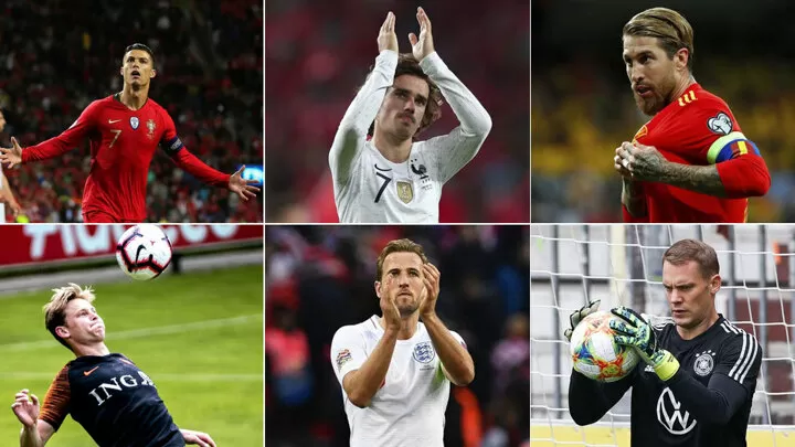 Time For Euro 2020 Qualifying See The Table Of Each Group As It Stands All Football