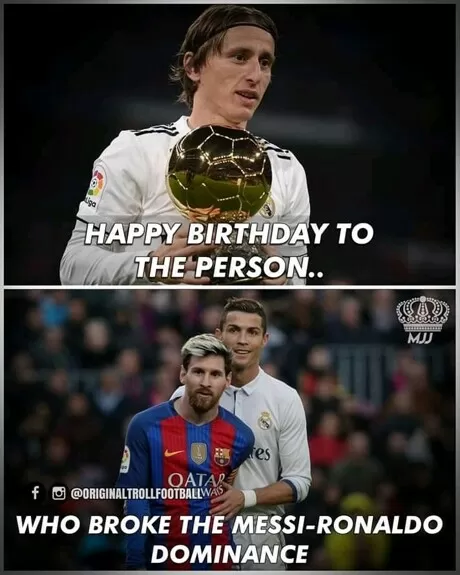 Football Tweet ⚽ on X: Happy birthday to Luka Modrić, who