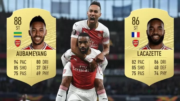Arsenal S Player Ratings In Fifa 20 Auba Ranks 1st With 88 Guendouzi 75 All Football