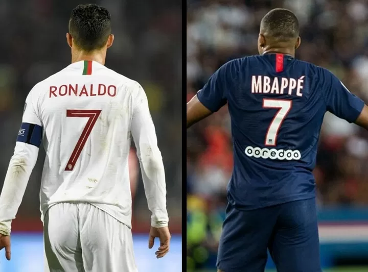 Ronaldo, Mbappe, Kante 7 players donning iconic No.7 jersey in football  world
