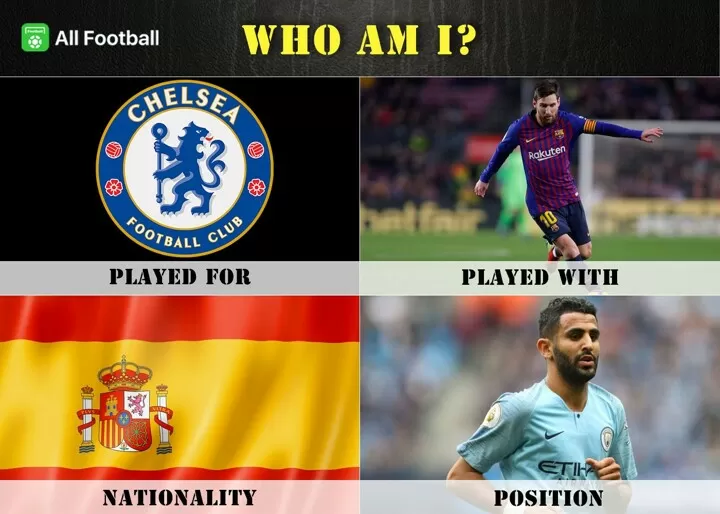 GUESS THE PLAYER: NATIONALITY + CLUB + JERSEY NUMBER