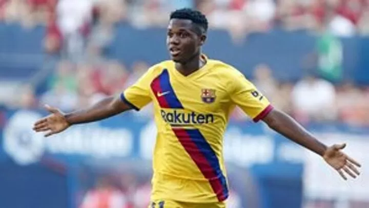 Barca 16 Year Old Talent Ansu Fati Is Already Worth 25m All Football