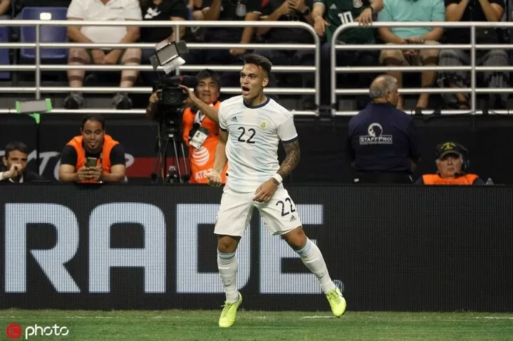 Lautaro Martinez Grabs His First Senior Hat Trick For Argentina Before Halftime All Football