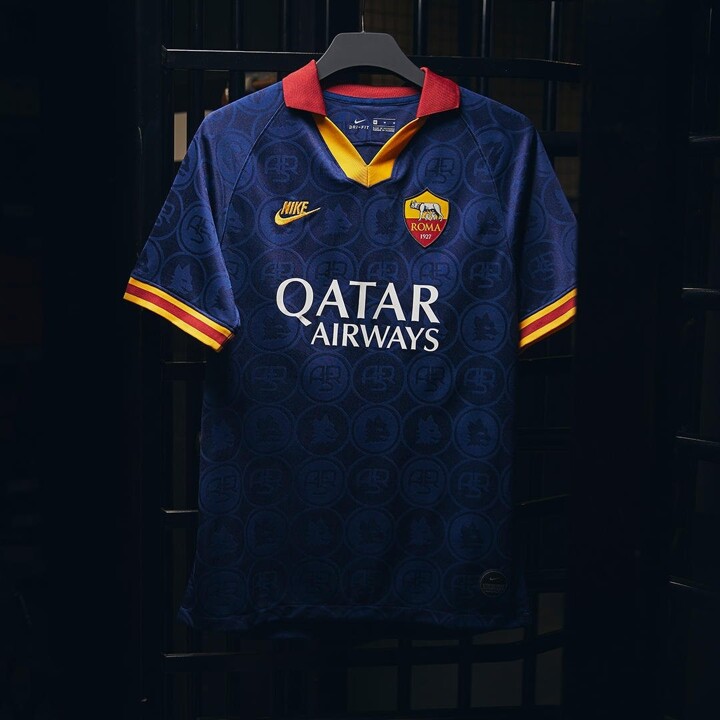 Blue cheap roma jersey