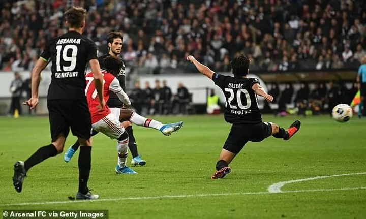 Arsenal News Bukayo Saka Celebrated Scoring His First Goal With A Facetime Call To His Dad All Football