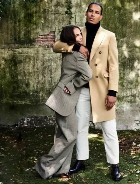 Van Dijk With His Family Appears On The Cover Of Vogue Man Fall Winter 2019 All Football