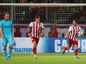 Olympiakos 2-2 Tottenham: Spurs give away 2-goal lead in bitter UCL opener