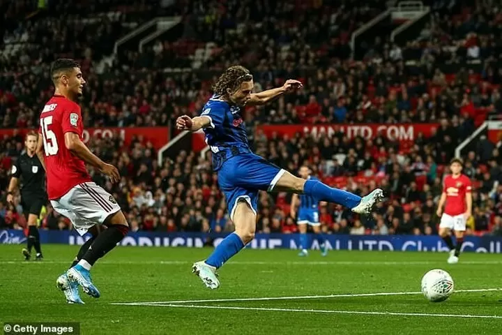 Rochdale S Matheson Back To School In The Morning After Scoring Against Man Utd All Football