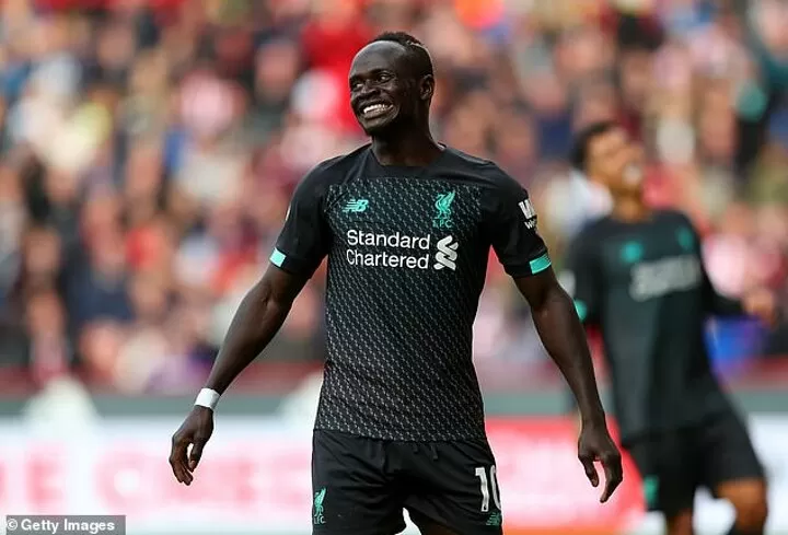 Sadio Man Liverpool jersey