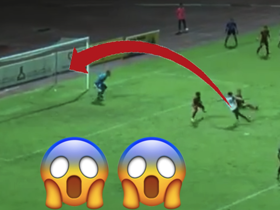 Contender for Puskas! This ridiculous rabona goal from Malaysia has gone viral