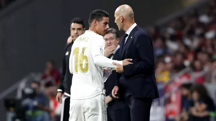James Hopes To Be Rewarded By Zidane For His Commitment To Real Madrid All Football