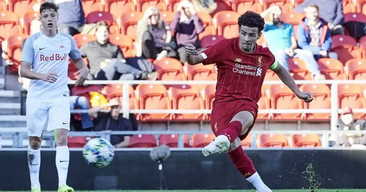Liverpool Fans Hail Starlet Curtis Jones Performance Against Rb Salzburg In Uyl All Football