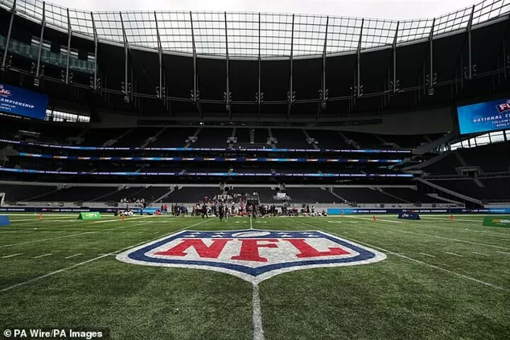 Footage Released Of Unique Pitch Transition At Tottenham Hotspur Stadium From Football To Nfl All Football