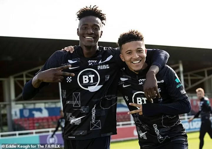 England Train In Black History Month Shirts Ahead Of Their Euro