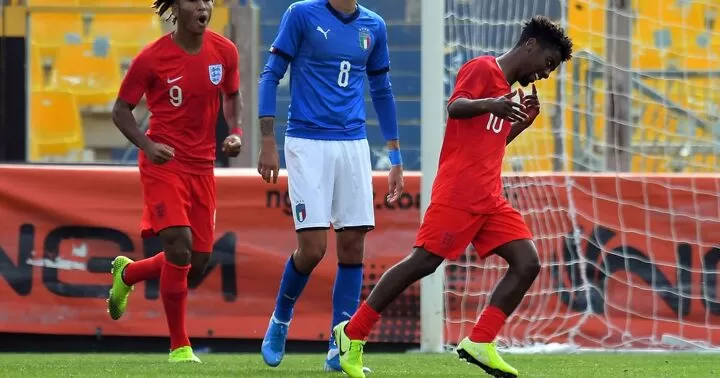 Man Utd Youngster Angel Gomes Nets 2 For England U20s As Brandon Williams Starts All Football